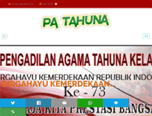 Tablet Screenshot of pa-tahuna.go.id